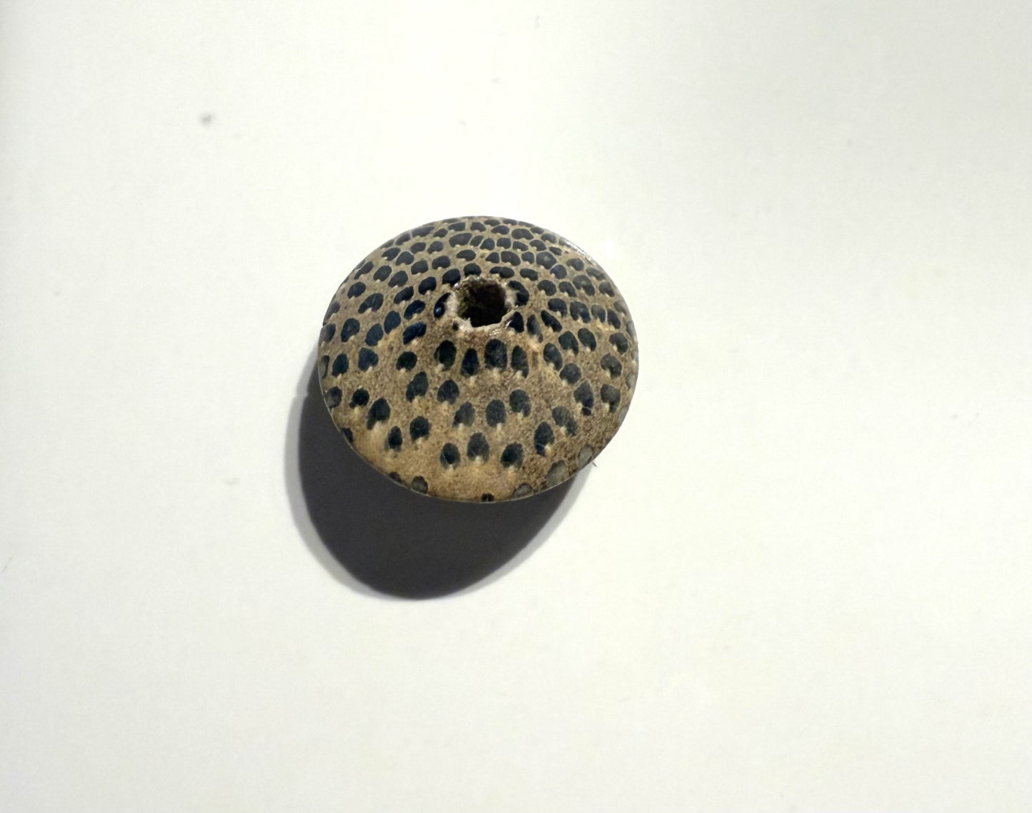 Houten kraal print 24mm