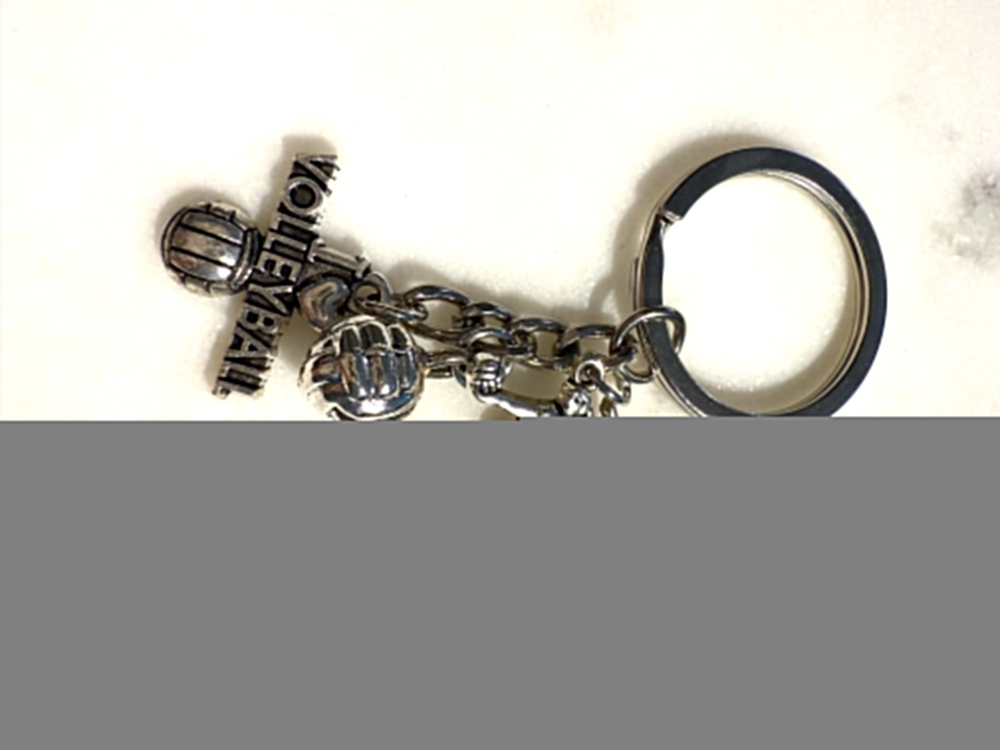 Volleybal sleutelhanger