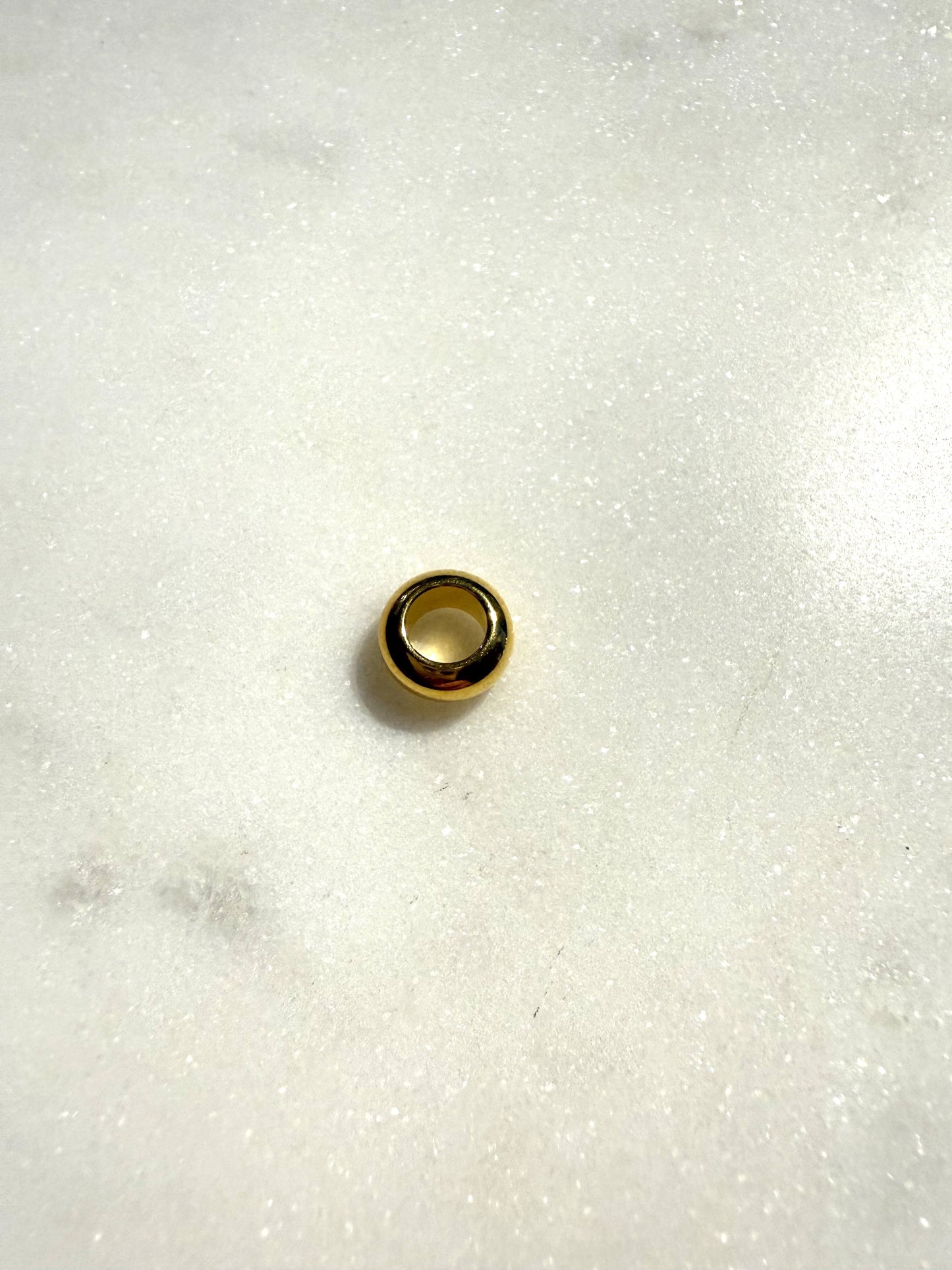 Gouden metalen kraal