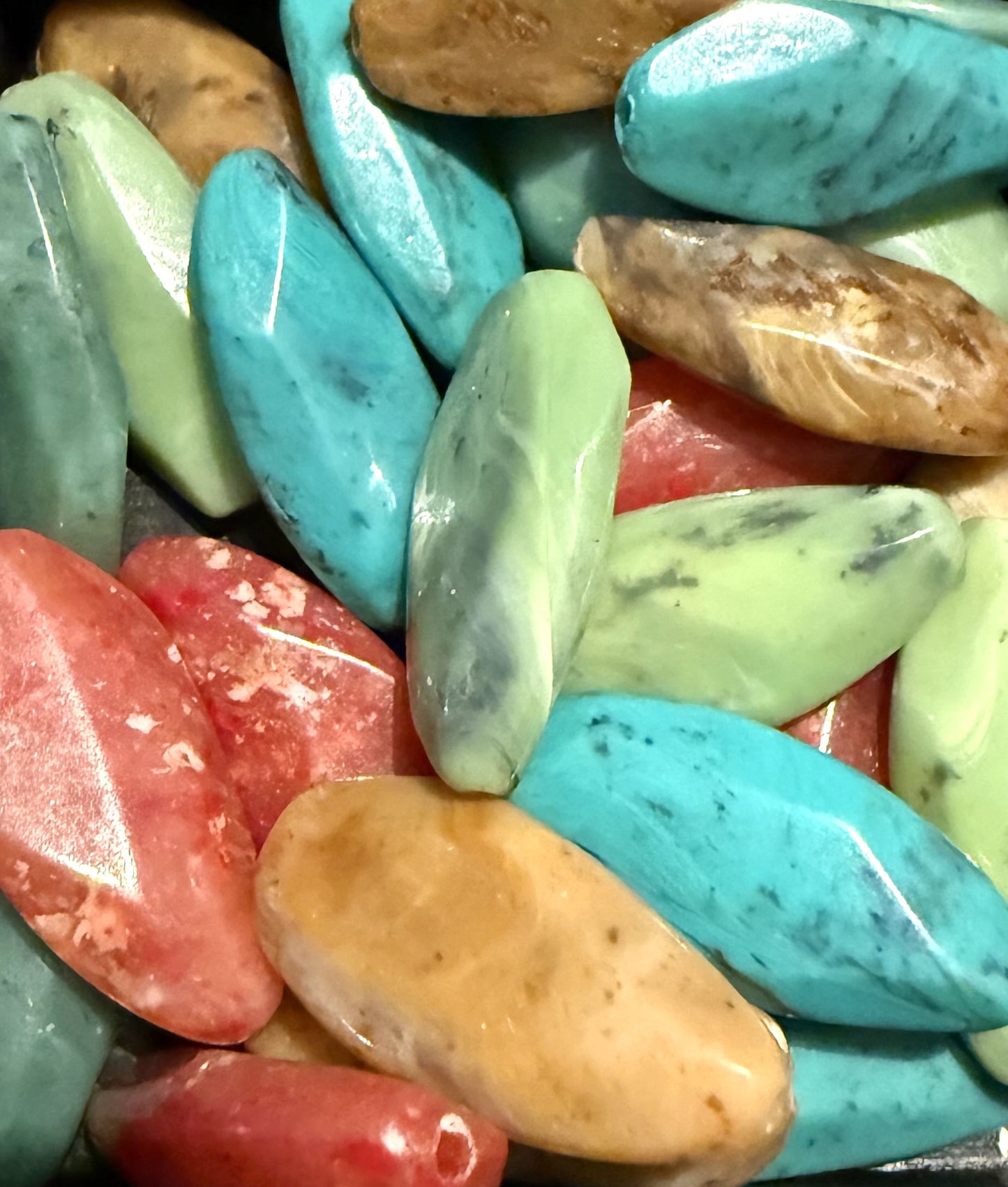 mix kunststof kralen