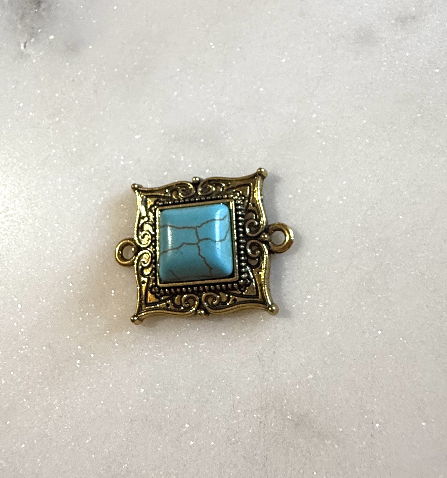 Turquoise tussenzetsel