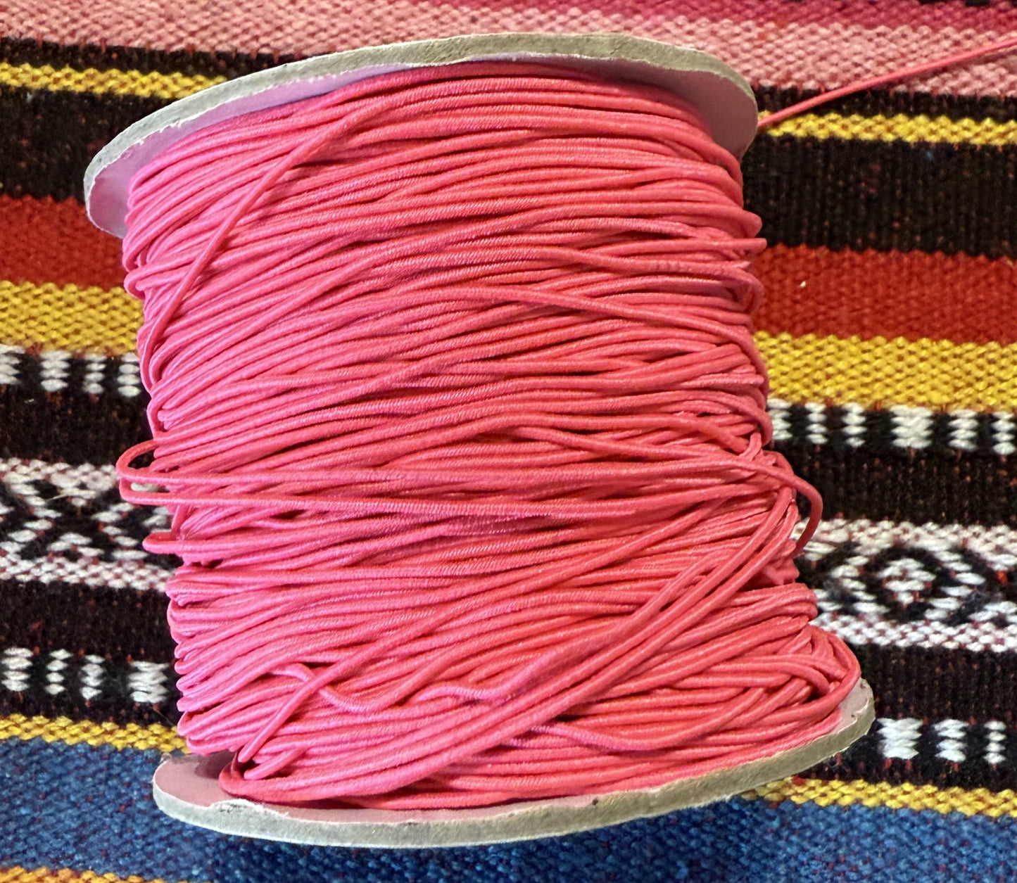 elastiek roze( prijs is per meter )