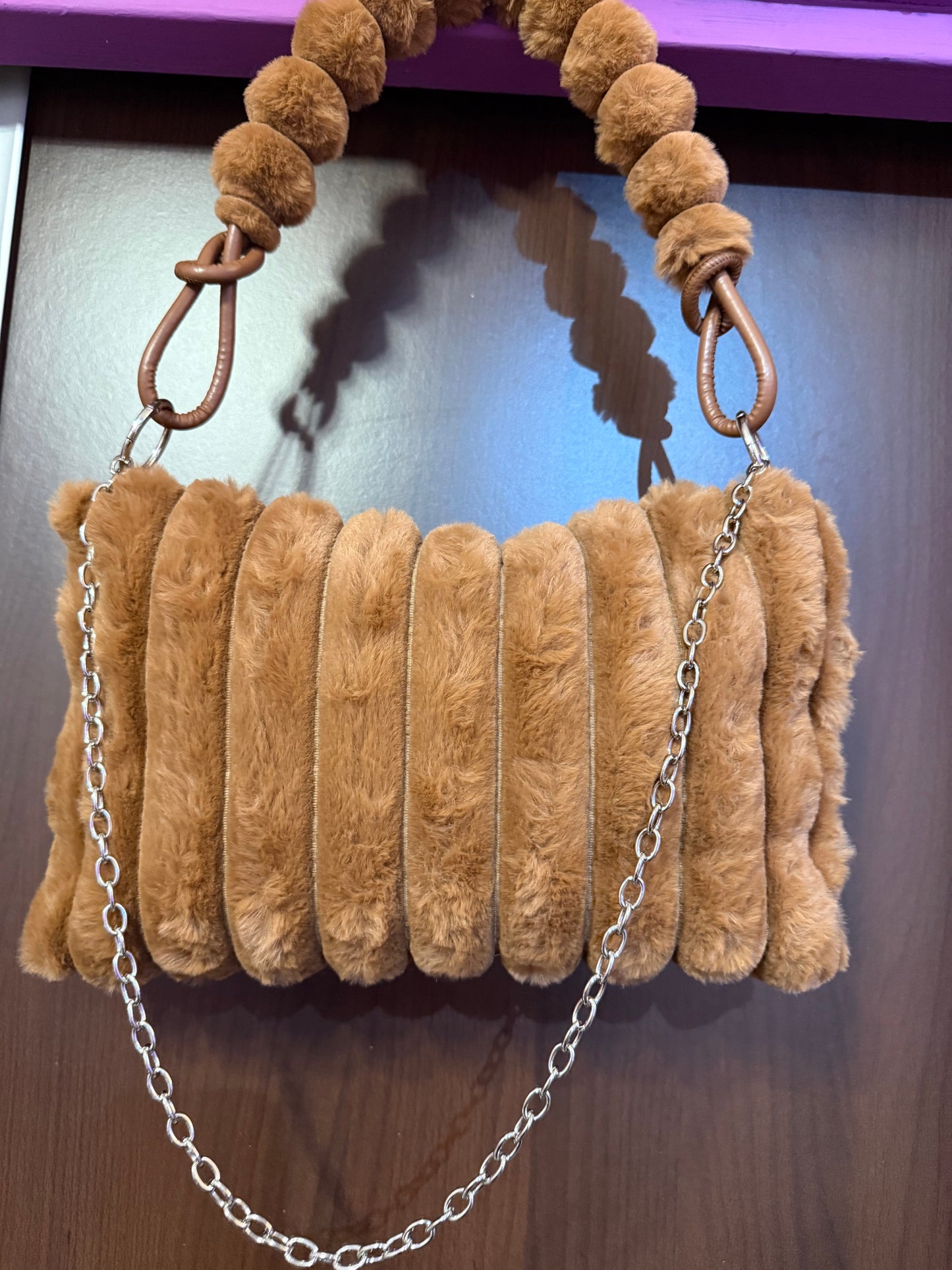 Fluffy cloud handtas