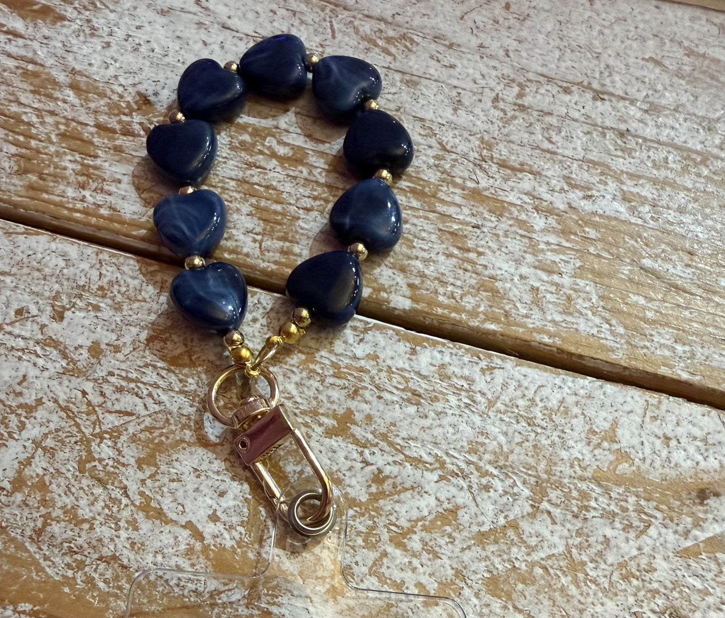 Blauw Hart telefoonkoord