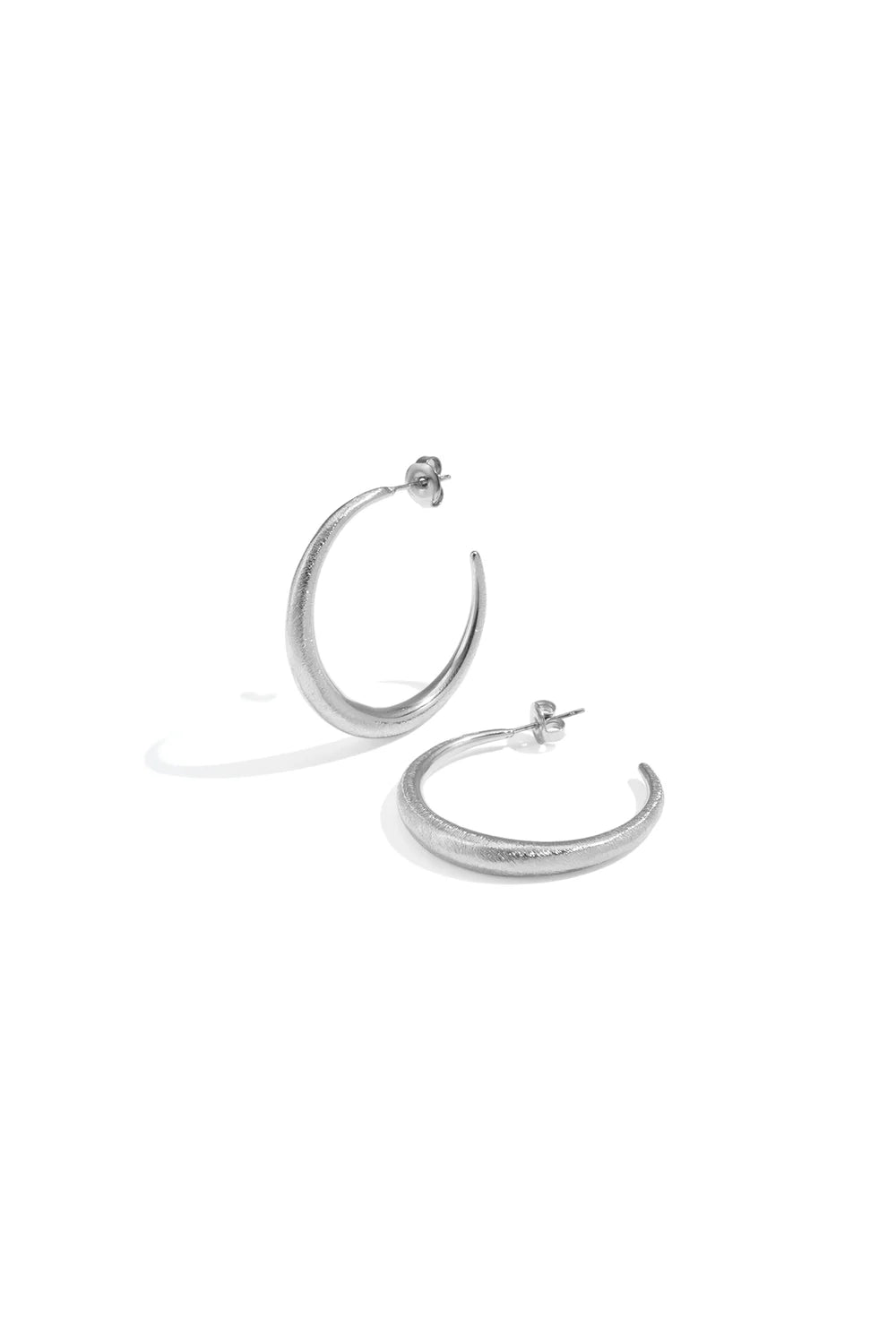Anna Hoops Silver