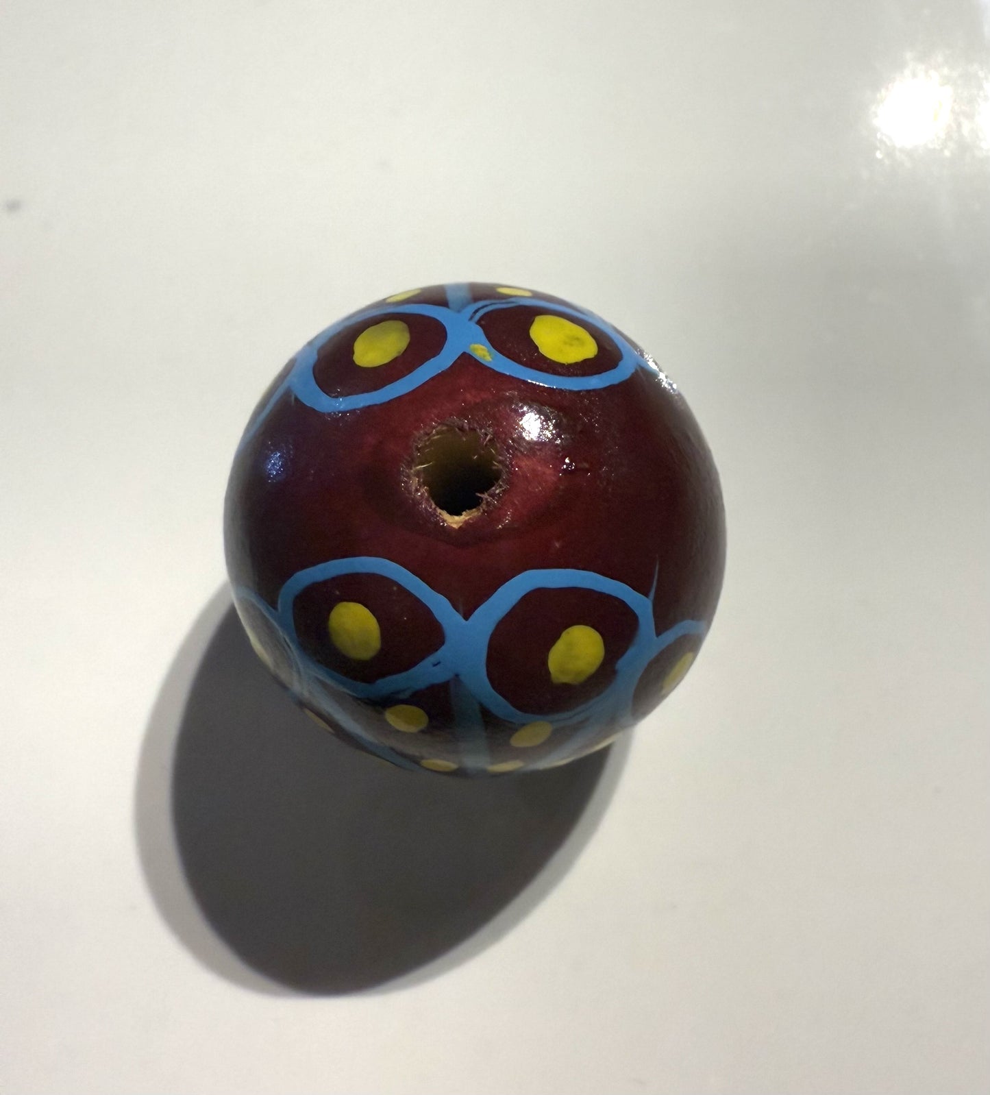 geschilderde houten kraal