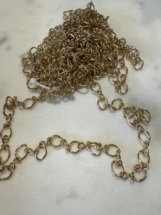 Gouden ketting ( prijs per 10cm )