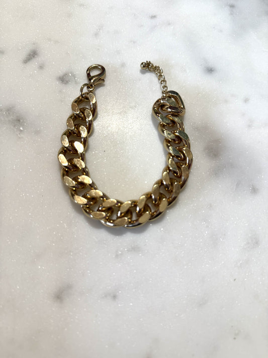 gouden zware armband