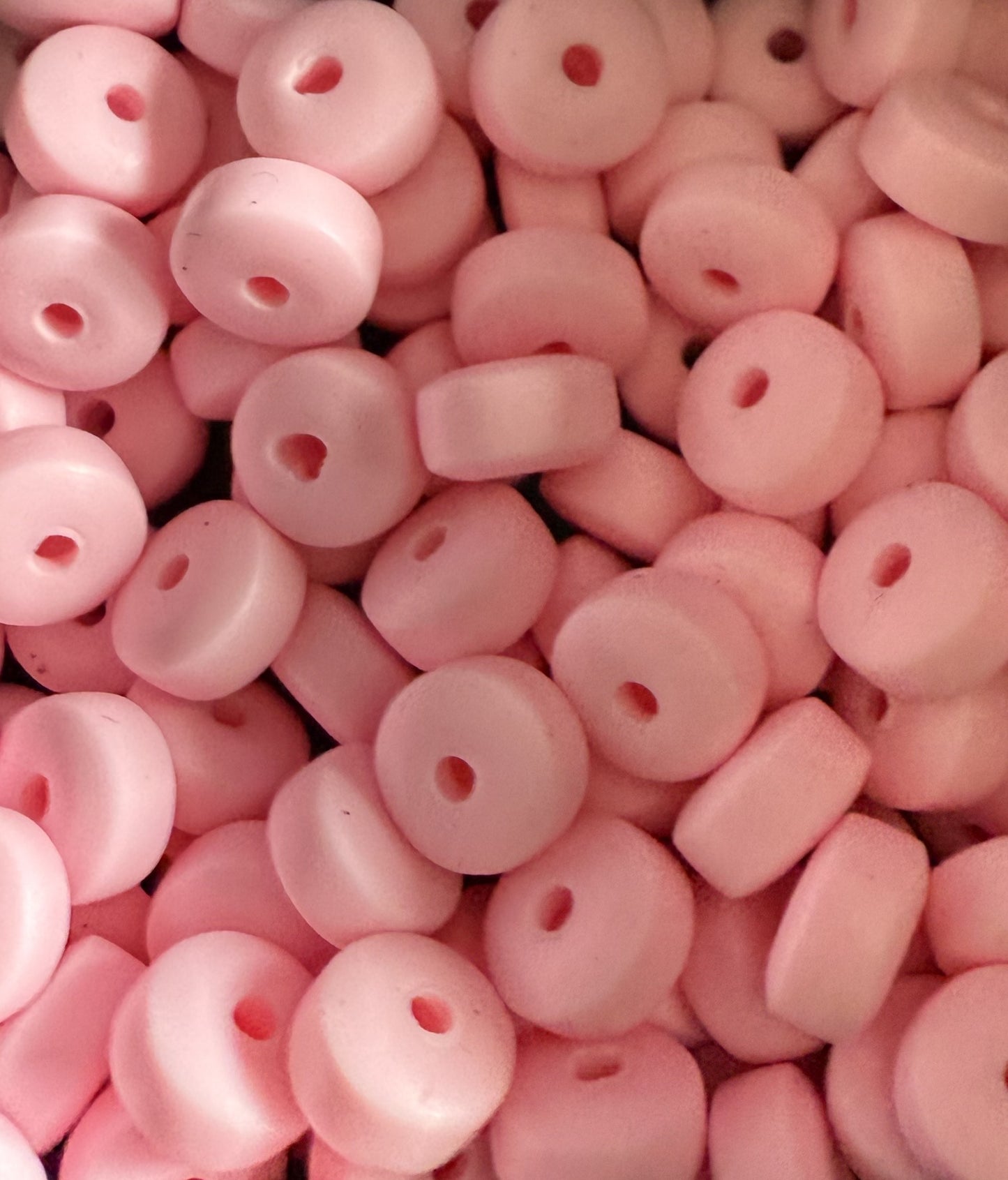 polymeer roze schijfjes