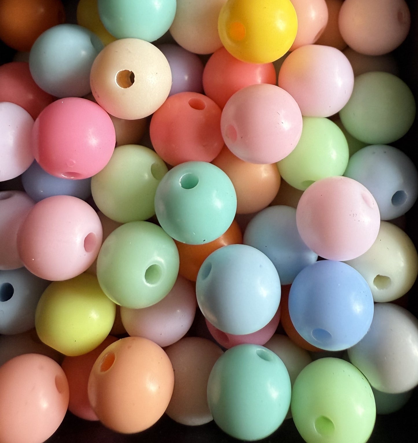 mix kunststof kralen