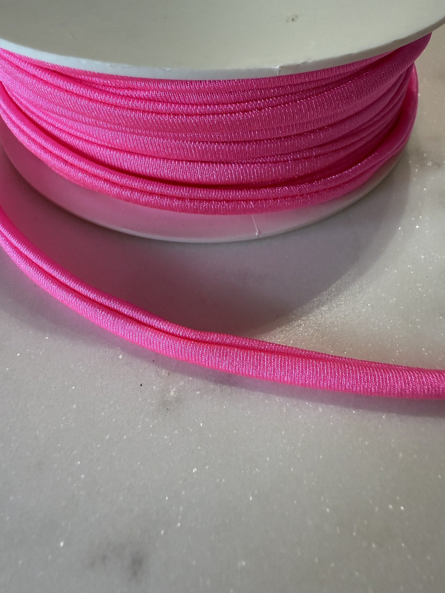 elastisch lint roze ( prijs is per meter )