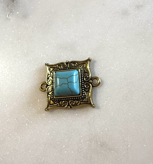 Turquoise tussenzetsel