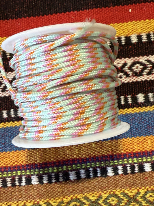 Trendy koord zalm roze ( prijs is per meter )