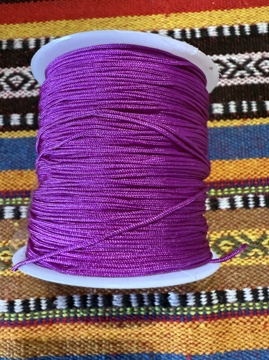 Macrame draad licht paars( prijs is per meter )