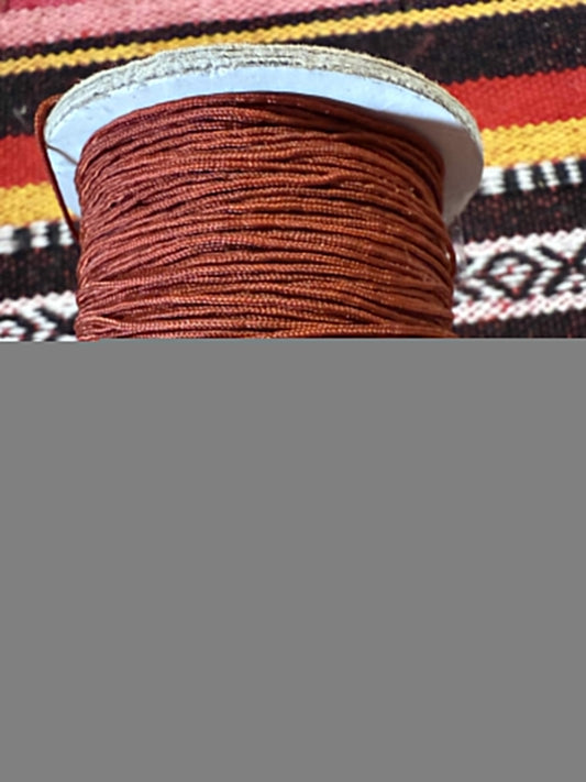 Macrame draad koper/bruin( prijs is per meter )