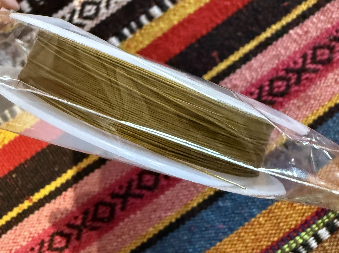 Metaaldraad goud 22meter