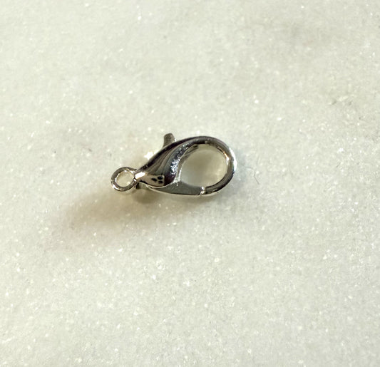 Karabijn slot zilver