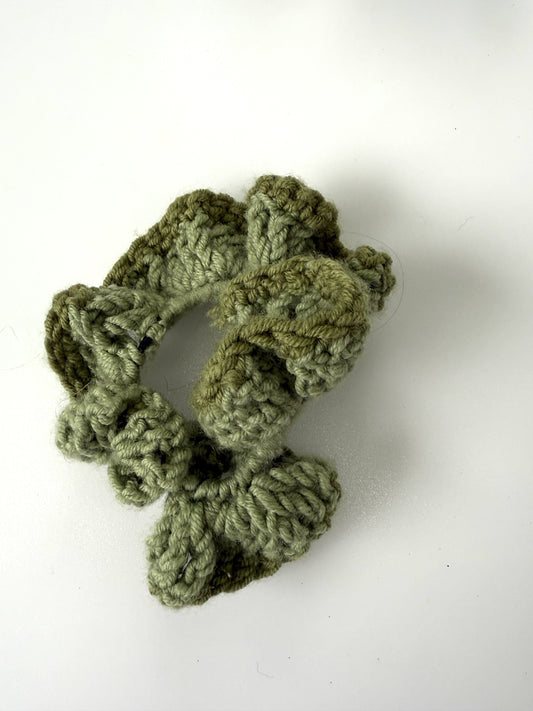 Scrunchie olive Green