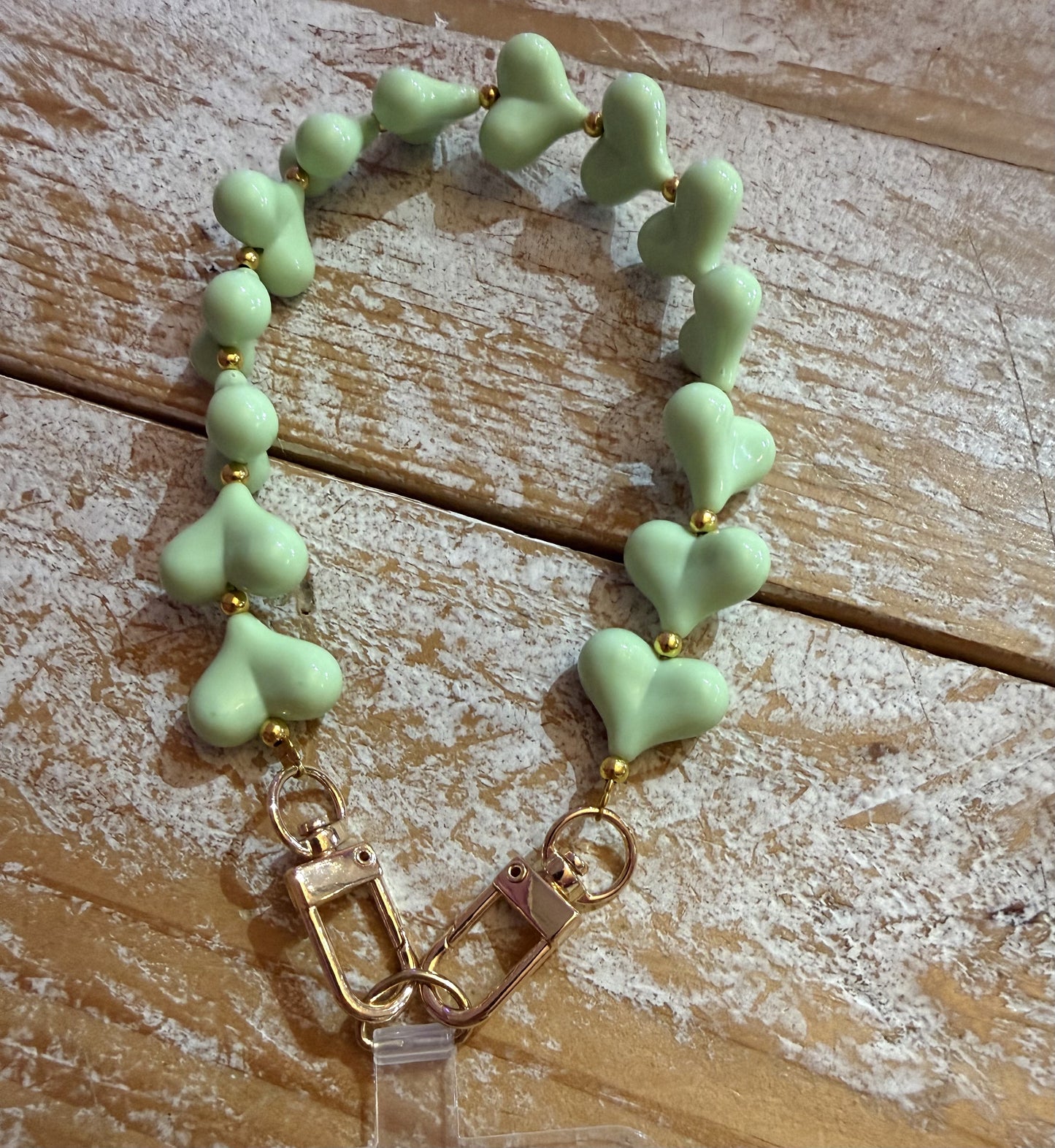 Matcha groen telefoonkoord