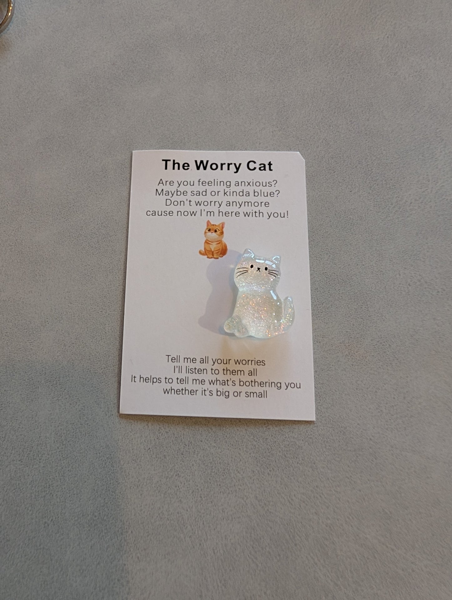 Worry Cat – Een katje dat jouw zorgen bewaart