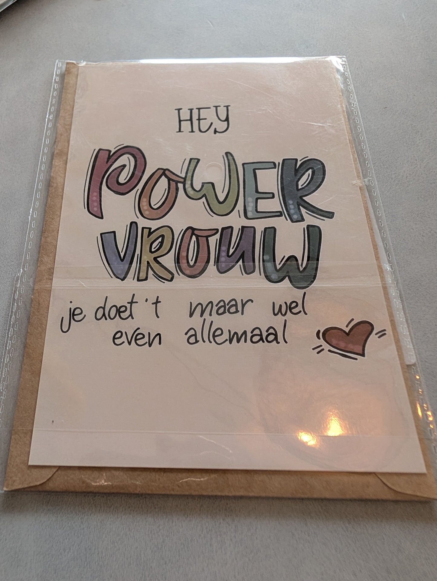 Powervrouw kaart